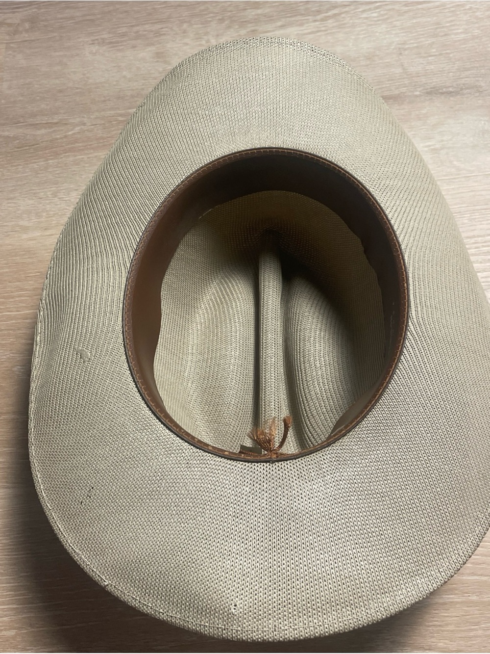 Vintage FABULON Mesh Breathable Western Cowboy Hat Made in the USA 7 - Picture 7 of 9